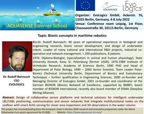 Bionic concepts in maritime robotics